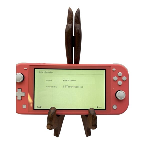 Nintendo Switch Lite 32 GB Gaming Console - Coral Some Game Loaded - Picture 7 of 8